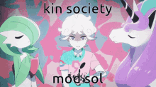 kin society sol pokemon bede