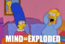 Mind Exploded GIF - Mind Exploded Simpson GIFs