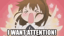 iwantattention anime clingy