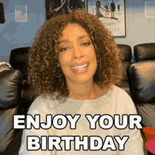 Enjoy Your Birthday Cameo GIF - Enjoy Your Birthday Cameo Have A Nice Birthday GIFs