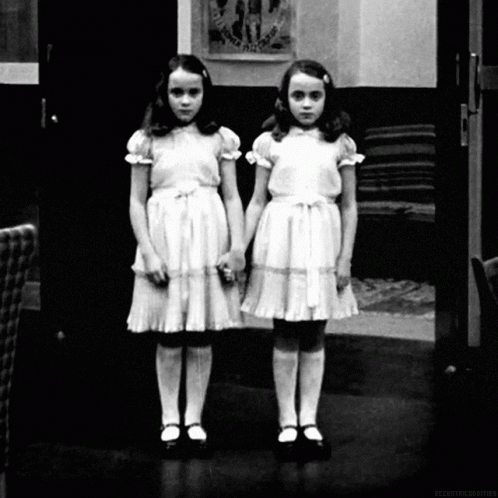 Twins The Shining GIF - Twins The Shining Scary - Discover & Share GIFs