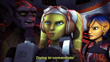 Star Wars Hera Syndulla GIF - Star Wars Hera Syndulla Trying To Concentrate GIFs
