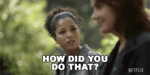 How Did You Do That Nicole Warren GIF - How Did You Do That Nicole Warren Alisha Wainwright GIFs