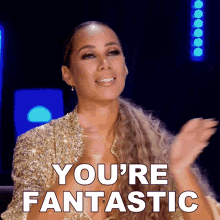 Youre Fantastic Leona Lewis GIF - Youre Fantastic Leona Lewis Queen Of The Universe GIFs