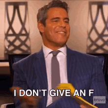 I Dont Give An F Andy Cohen GIF - I Dont Give An F Andy Cohen Real Housewives Of Atlanta GIFs