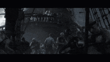 Skull And Bones Rolling Out Guns GIF