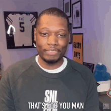 Thats For You Man Michael Che GIF - Thats For You Man Michael Che Saturday Night Live GIFs