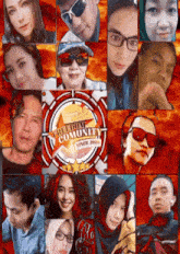 a collage of faces with the words freedom community since 2006