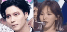 Taemin Wendy GIF - Taemin Wendy Relieved GIFs