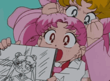Usagi Tsukino Chibiusa Tsukino Sailor Moon GIF - Usagi Tsukino Chibiusa Tsukino Sailor Moon GIFs