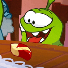 Eating A Candy Om Nom GIF - Eating A Candy Om Nom Cut The Rope GIFs
