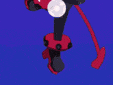 a cartoon character with a sexy beam sign on his chest