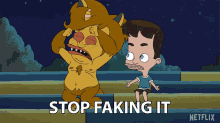 Stop Faking It Stop It GIF - Stop Faking It Stop It I Know Youre Faking GIFs