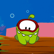 Looking Around Om Nom GIF - Looking Around Om Nom Om Nom And Cut The Rope GIFs