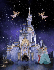 Disneyworld Castle GIF