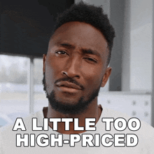 A Little Too High-priced Marques Brownlee GIF - A Little Too High-priced Marques Brownlee It'S A Little Expensive GIFs