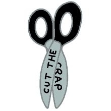 cut the crap veronica dearly scissors