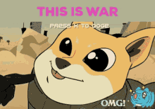 Doge This Is War GIF