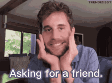 Asking For A Friend Shy GIF - Asking For A Friend Shy Question GIFs