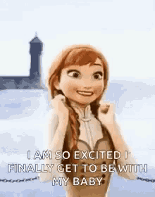 Anna So Excited GIF