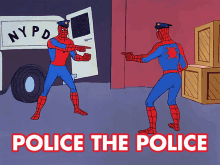 Police Spider Man Meme GIF