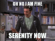 Oh No Im Fine Seinfeld GIF - Oh No Im Fine Im Fine Seinfeld GIFs