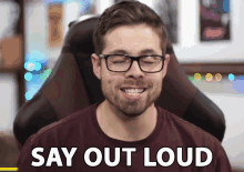 Say Out Loud Nick Zetta GIF - Say Out Loud Nick Zetta Basically Homeless GIFs