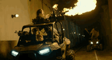 Flamethrower The Forever Purge GIF - Flamethrower The Forever Purge Fire GIFs