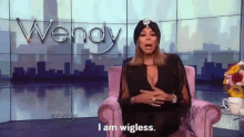 Wigless Wig Snatched GIF - Wigless Wig Snatched Wendy Williams GIFs