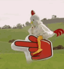 chicken dance rodeo costume celebrate