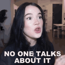 No One Talks About It Fionafrills GIF - No One Talks About It Fionafrills Fionafrills Vlogs GIFs
