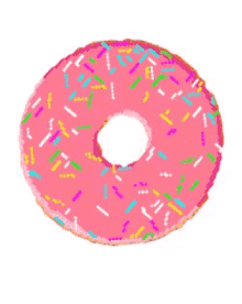sprinkle donut rolling yummy delicious tasty