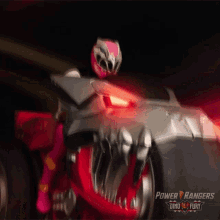 Riding A Motorcycle Amelia Jones GIF - Riding A Motorcycle Amelia Jones Dino Fury Pink Ranger GIFs