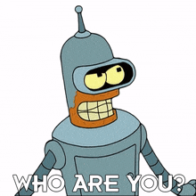 who are you bender futurama who am i talking to who is this
