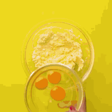 cocoa powder 80g is being poured into a bowl
