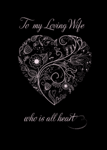 To My Loving Wife Romantic GIF - To My Loving Wife Romantic Quote GIFs