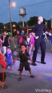 Dance Dancing Cop GIF - Dance Dancing Cop Street Dancing GIFs