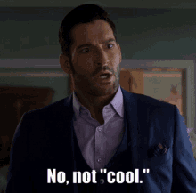 Lucifer Not Cool GIF
