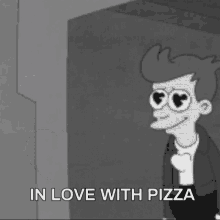 In Love With Pizza Hungry GIF - In Love With Pizza Hungry Love GIFs