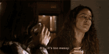 Station19 Andy Herrera GIF - Station19 Andy Herrera Its Too Messy GIFs