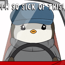 angry mad annoyed penguin anger