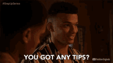 You Got Any Tips Curious GIF - You Got Any Tips Curious Interested GIFs
