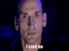 Doctor Who I Said No GIF - Doctor Who I Said No No GIFs