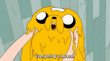 Everything'S (Not) Alright GIF - Adventure Time Jake Finn GIFs
