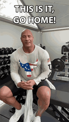 This Is It Go Home Dwayne Johnson GIF - This Is It Go Home Dwayne Johnson The Rock GIFs
