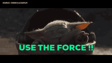 Baby Yoda Yoda GIF - Baby Yoda Yoda The Force GIFs