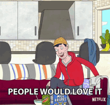 People Would Love It Excited GIF - People Would Love It Excited Sprung Up GIFs