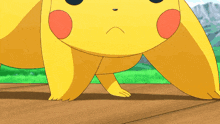 a yellow cartoon character with a surprised expression on its face