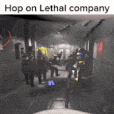 Hop On Lethal Company GIF - Hop On Lethal Company Lethal Company GIFs