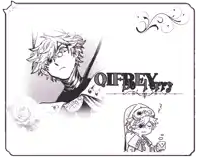 a black and white drawing of a man with the name ofbey on it